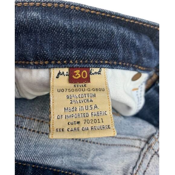 7 For All Man Kind Dark Wash Jeans SZ 30 CUT: 702011 - Picture 5 of 6